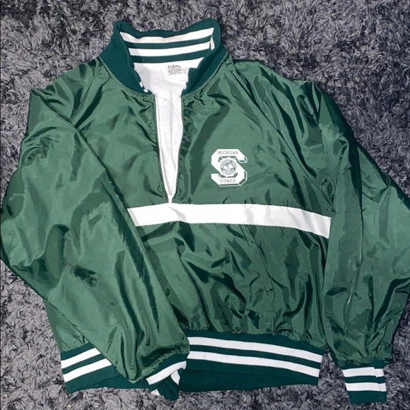 Coats | Msu Windbreaker Quarter Zip 